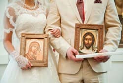 Венчание иконы венчальная пара